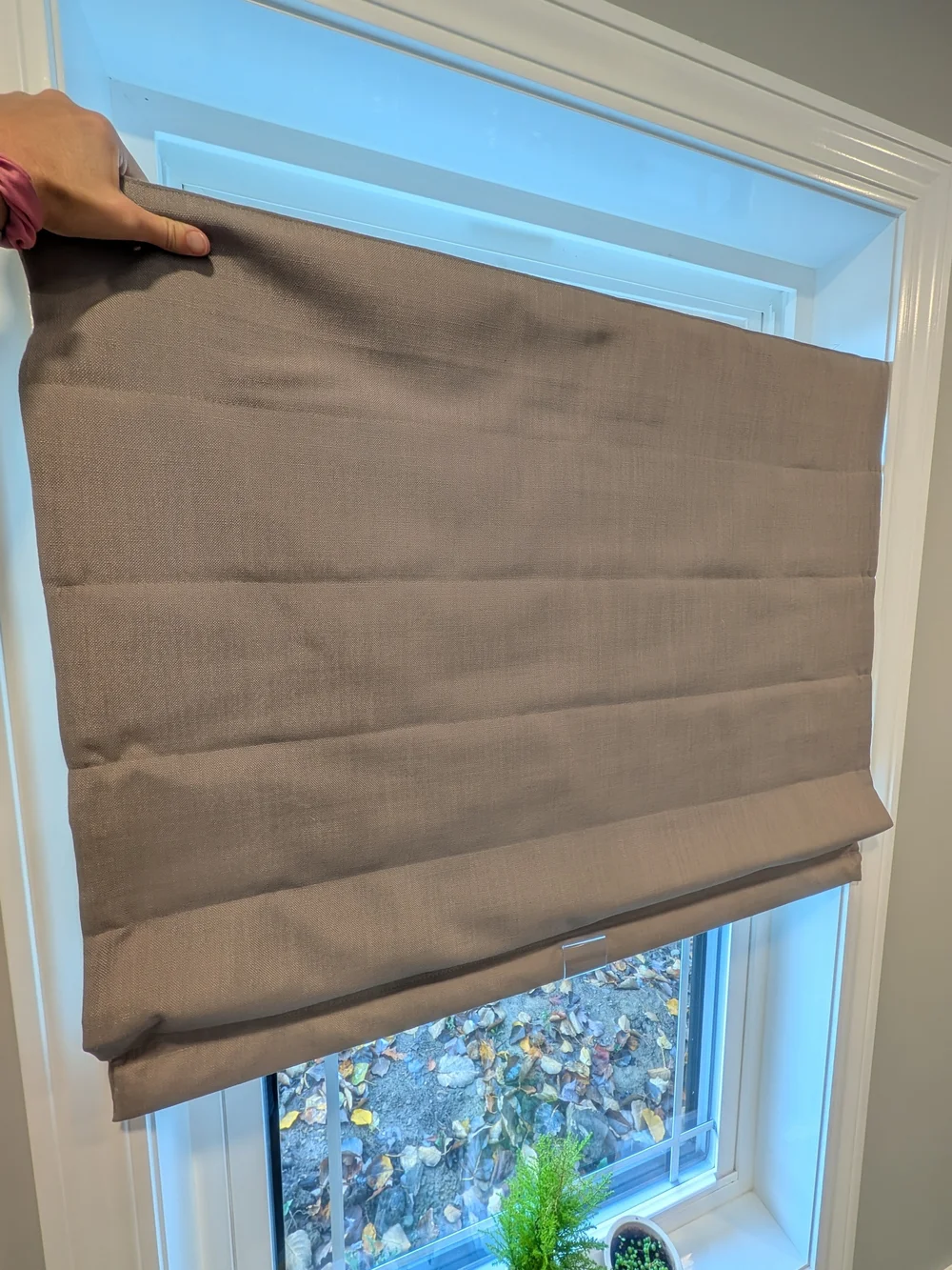 Causal Pleated Blackout Roman Shades 39-7/8